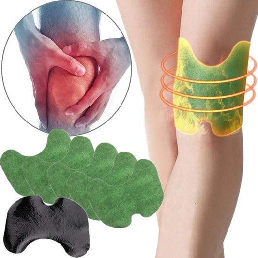 Herbal Knee Pain Relief Patch | Heat Therapy (Pack of 10)