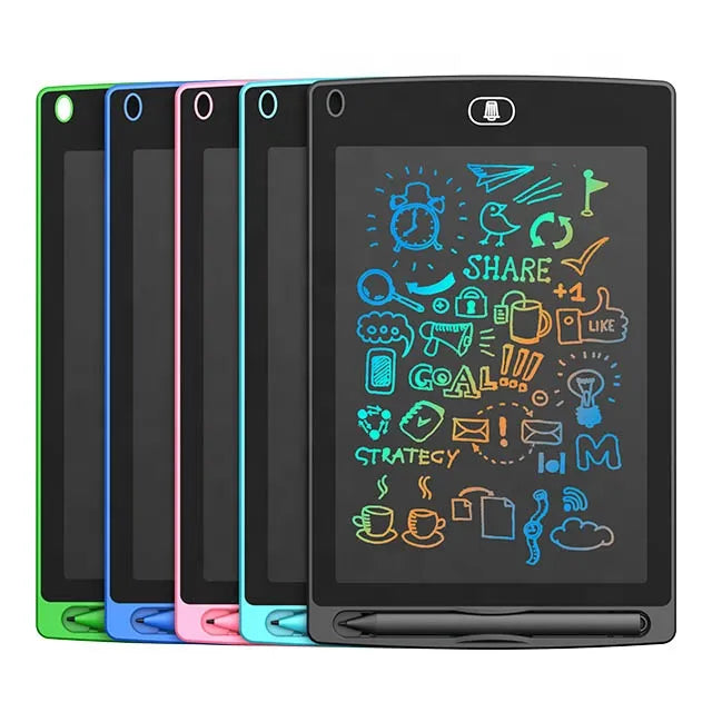 Writing LCD Drawing Tablet – 8.5" Multicolor Screen Digital Writing Pad for Kids & Adults