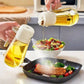 2-in-1 Oil Sprayer Bottle for Kitchen | Oil Dispenser Spray Bottle for Cooking, BBQ & Salad